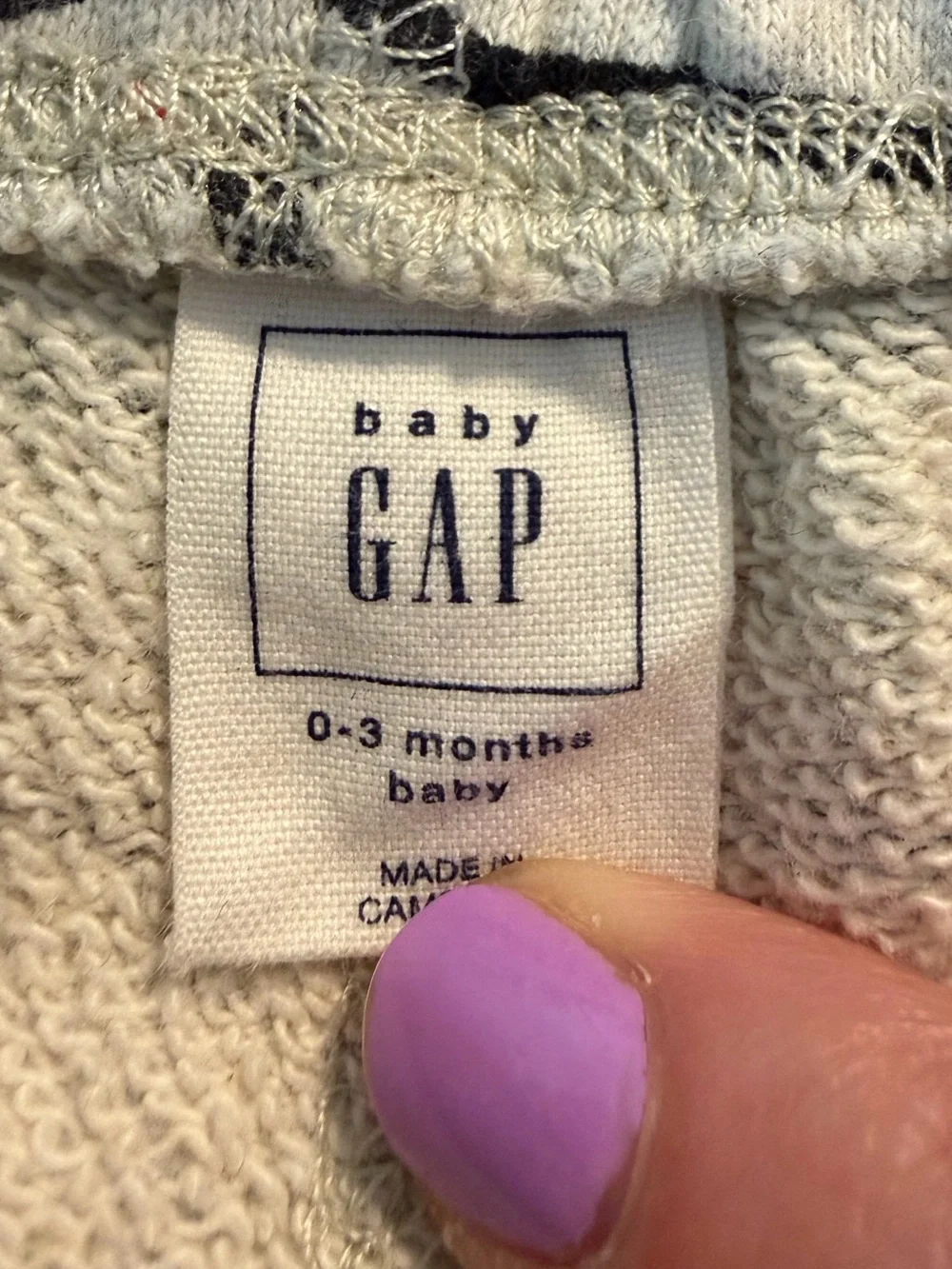 Baby Gap Baby Boy 0-3 Months Monster Outfit with Matching Hat